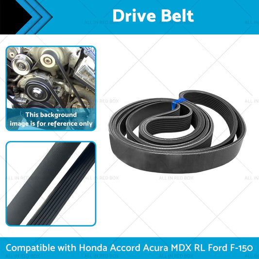 6PK2135 Drive Belt Suitable for Ford Mustang Honda Acura TL MDX RL 3. 7L 98-15-1