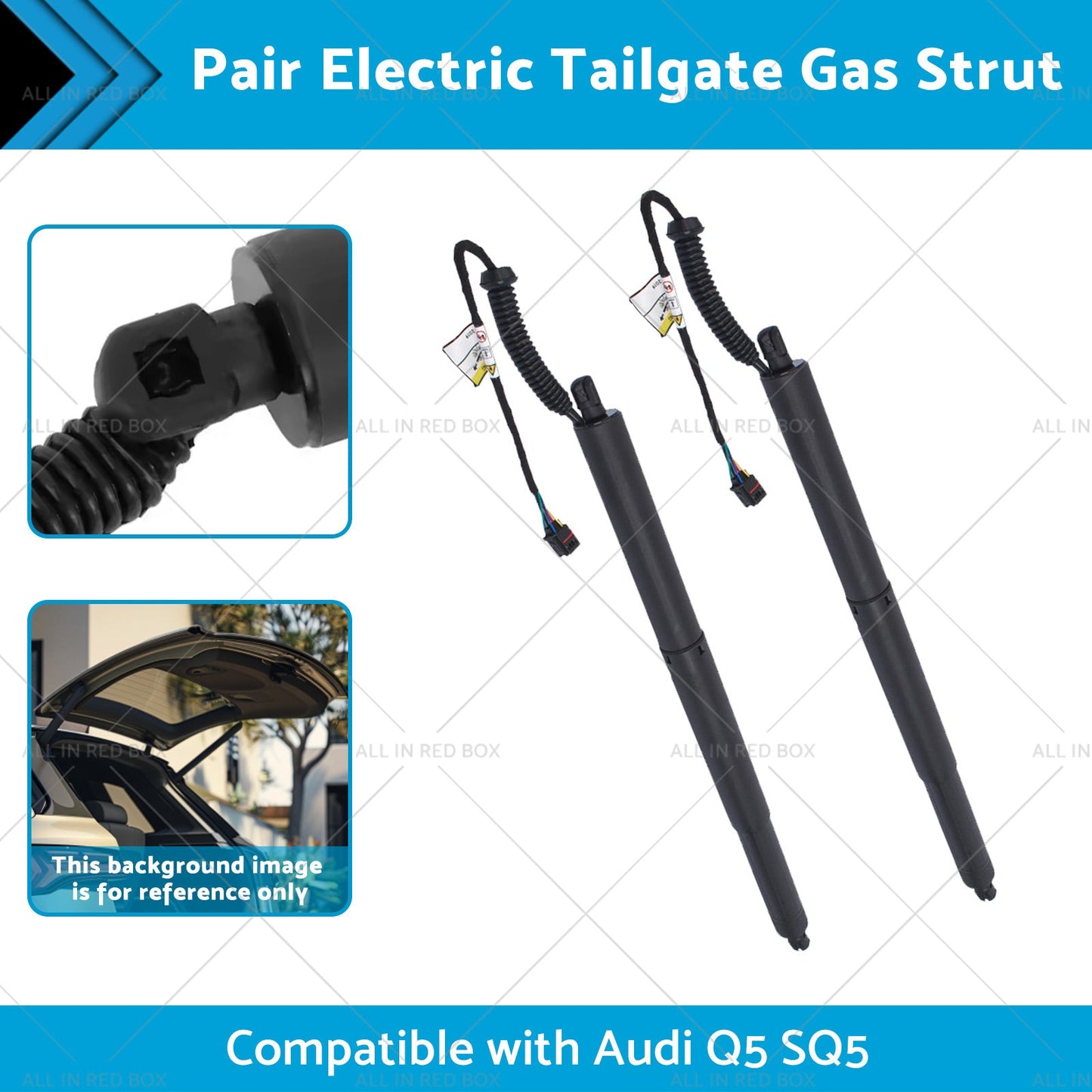 Pair Left or Right Suitable For Audi Q5 SQ5 80A827851A Electric Tailgate Gas Strut-1