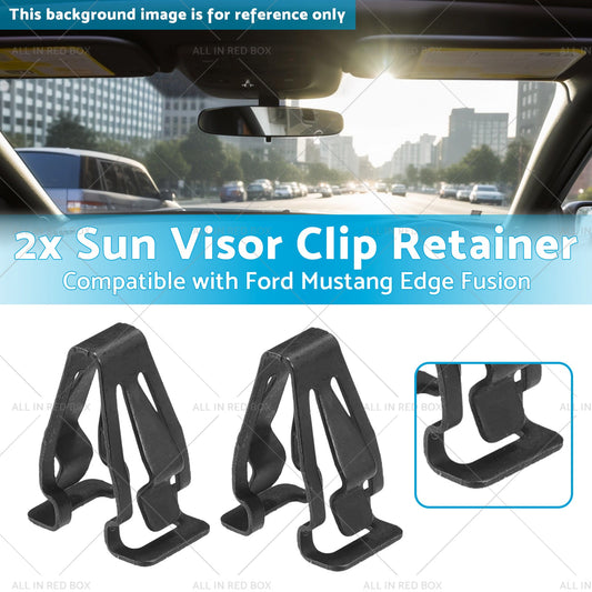 DS7Z-9904132-A 2x Sun Visor Clip Retainer Suitable for Ford Mustang Edge Fusion-1