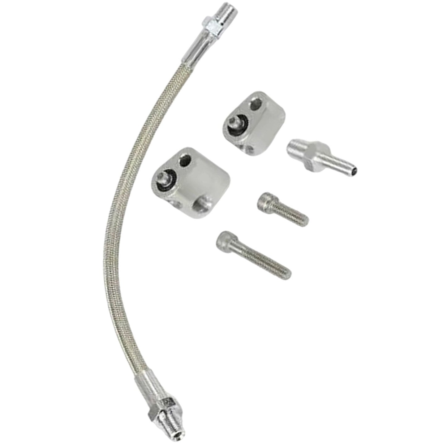 Cylinder Head Coolant Steam Port Crossover Hose Kit Suitable For GM LS Series-2
