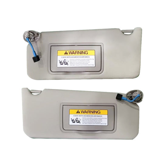 Pair Sun Visor w/ Light & Mirror Suitable For Honda Accord 83280TA5A51ZA 08-17-1