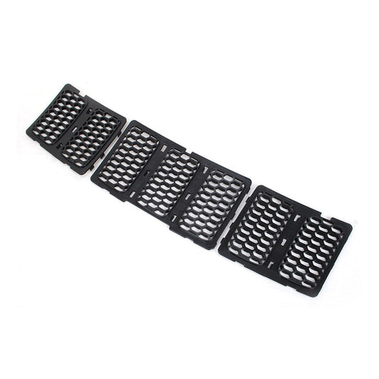 3x ABS Front Grille Mesh Insert Kit Suitable For Jeep Grand Cherokee 2014-2016-1