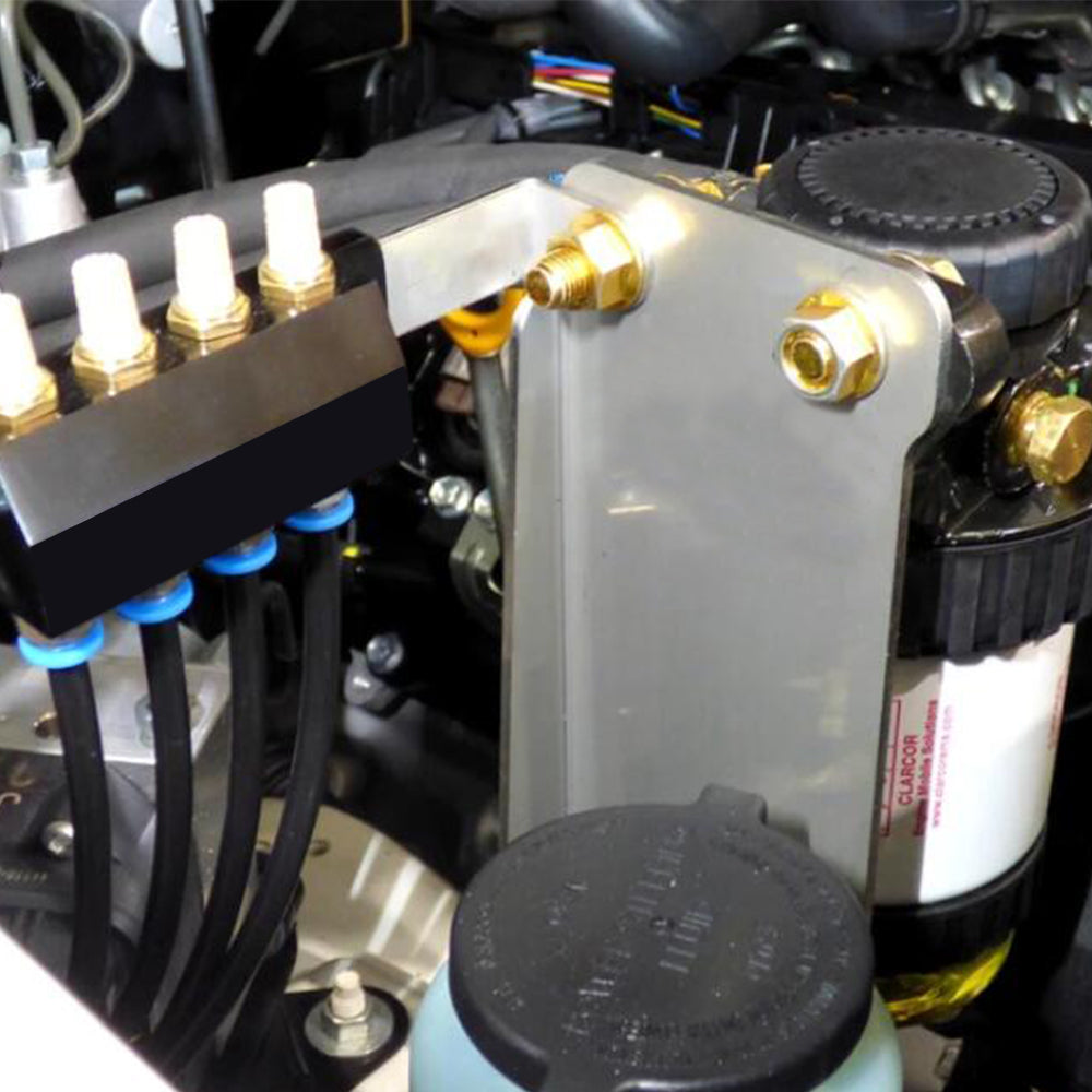 Universal 4 Point Diff Breather Kit Suitable For Nissan Patrol GQ GU Y61 Y62-3