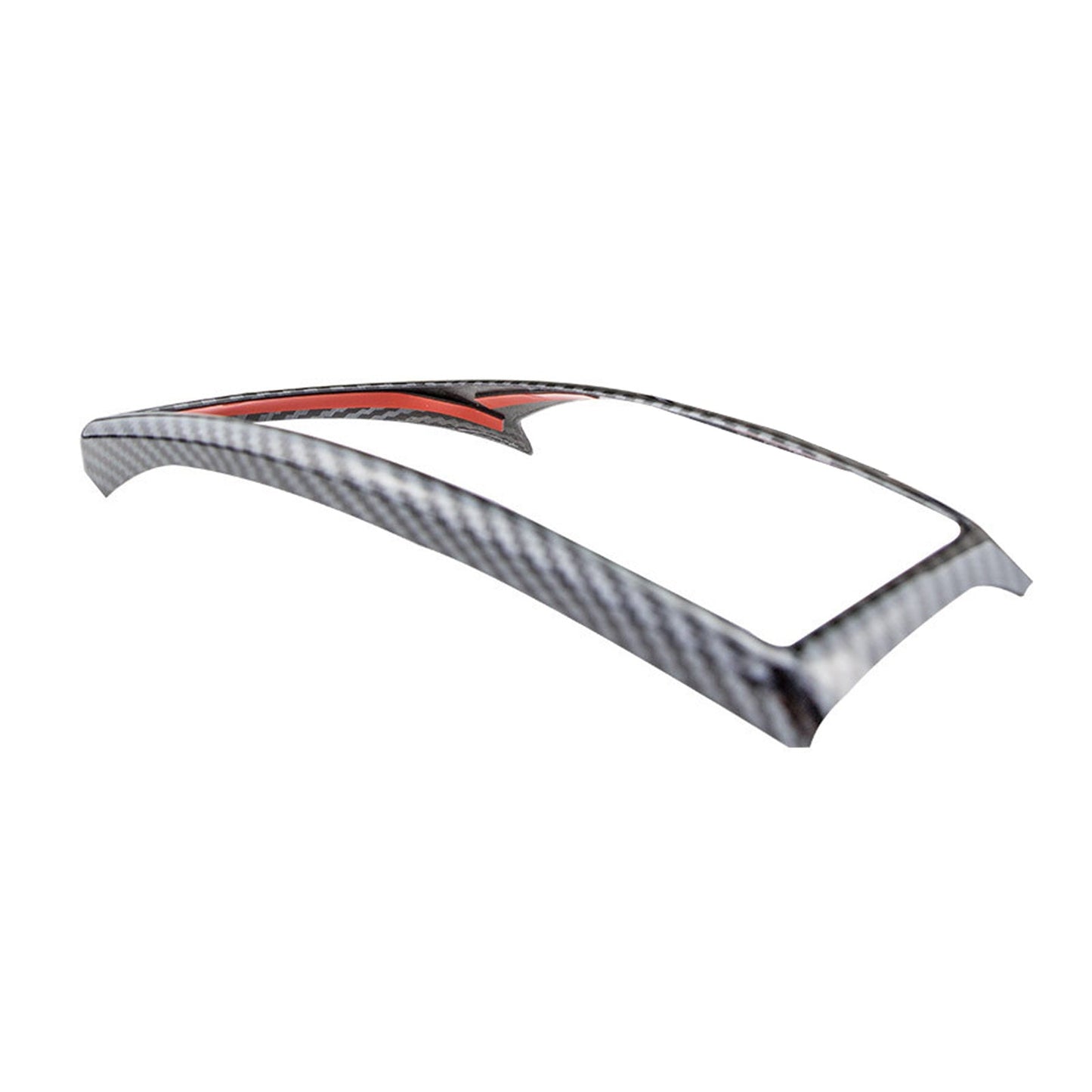 4x Carbon Fiber Color Air Outlet Frame Cover Trim Suitable For Ford Ranger 2015-2022-4