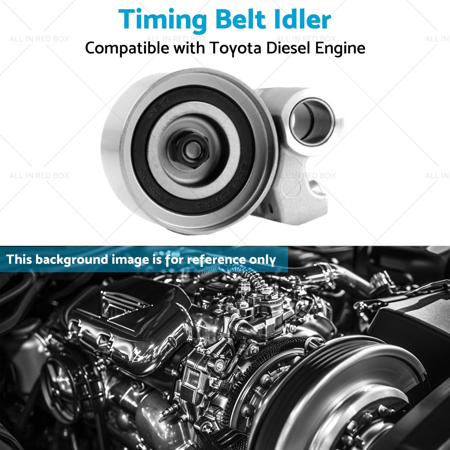 13505-67041 13540-67020 Timing Belt Idler Suitable for Toyota 1KD-FTV 2KD-FTV-4