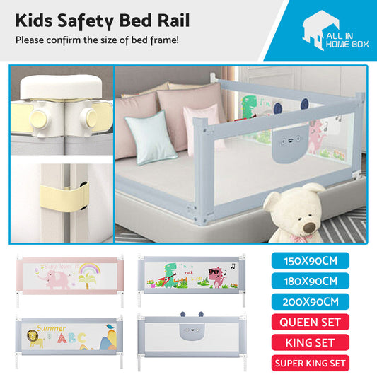 Adjustable Folding Kids Safety Bed Rail/BedRail Cot Guard Protecte Child Toddler-1