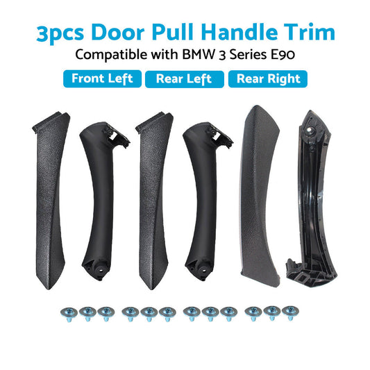Inner Door Panel Handle Pull Interior Trim Cover Suitable For BMW E90 3 Series-1