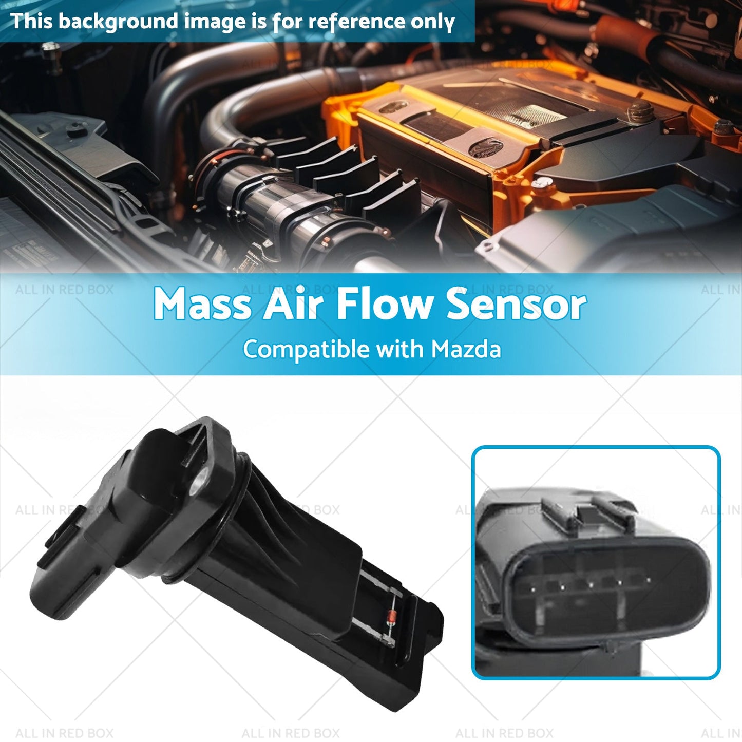 Mass Air Flow Sensor MAF Suitable for Mazda PE01-13-215-2