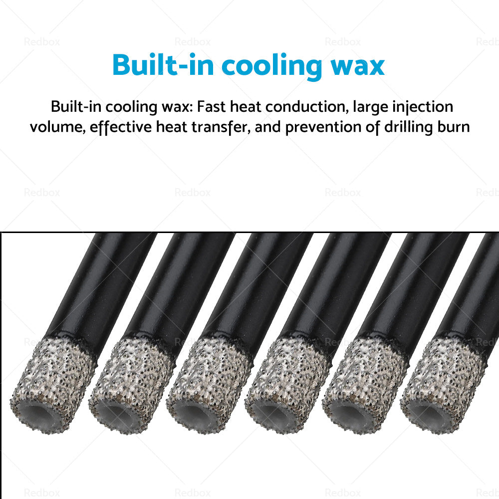 5x Dry Diamond Drill Bit 6mm For Porcelain Granite Tile Glass Ceramics Marble-2