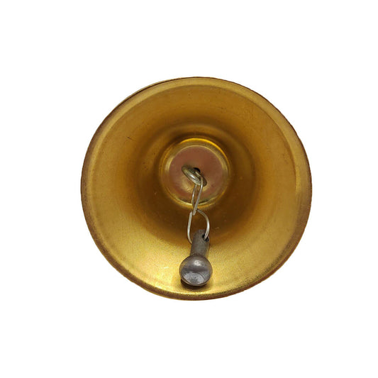 Brass Hand Bell Loud Call Bell Handbell Desk Ringbell for Wedding Festival-1