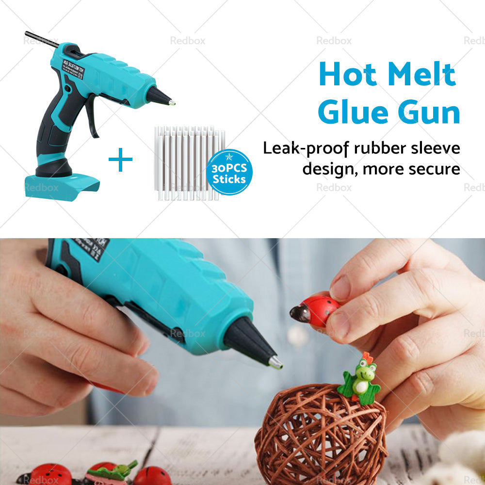 50W Cordless Hot Glue Gun Electric Heat Repair DIY Tools For Makita 18V Battery-3