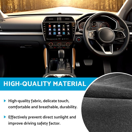 Black Non-Slip Dash Mat Dashboard Cover Suitable For Nissan X-Trail T33 / Qashqai-1