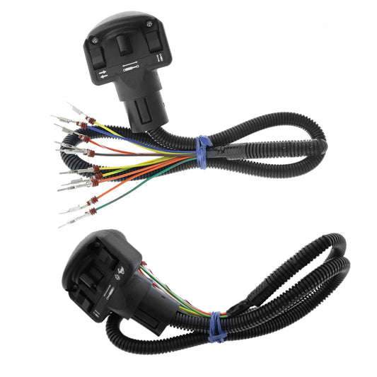Left & Right Auxiliary Four-Switch Handle Suitable for Bobcat Skid Steer Loaders-1