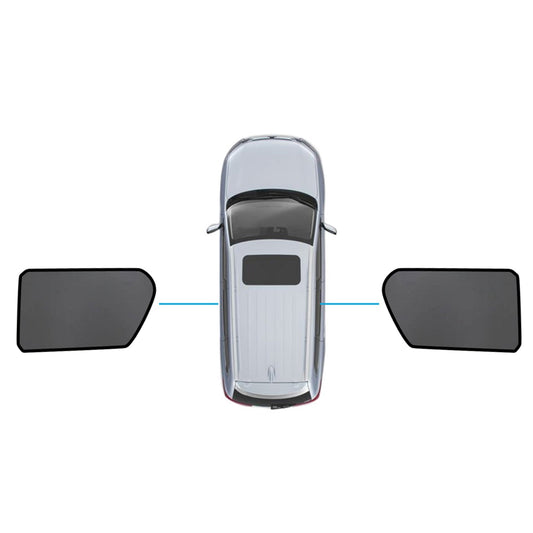 Magnetic Mesh Sun Blind Shades Suitable for Suitable for Toyota Hilux SR5 15-25-1