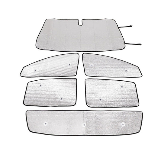 6x Car Sunshade Window Sun Shade Windscreen Visor Suitable For Ford Ranger 2015-2024-1