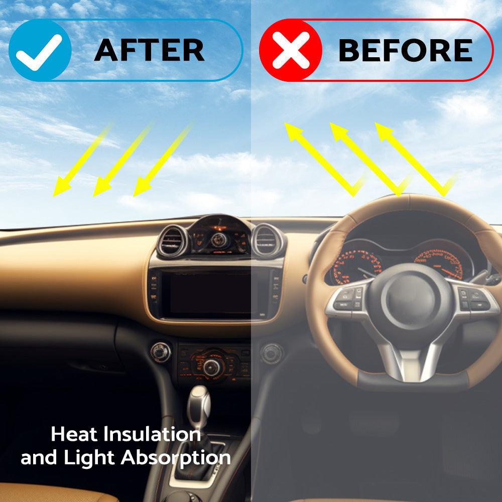 Black Non-Slip Dash Mat Dashboard Cover Suitable For Nissan Juke F15 2011-2019-4