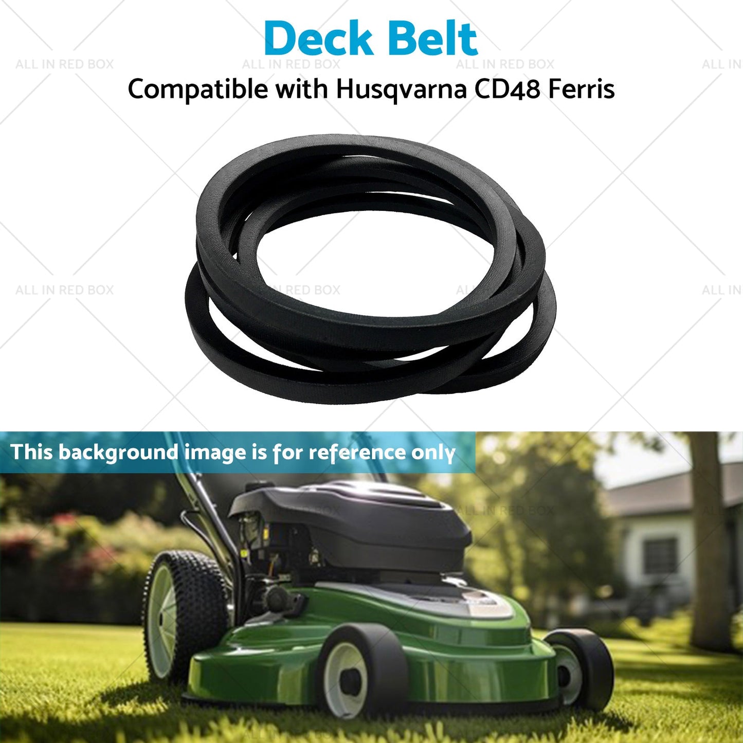 539104335 522795901 Deck Belt Suitable for Husqvarna Ferris 104335 522795901-3