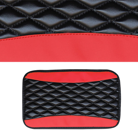 Universal Car Armrest Cushion Cover Suitable For Center Console Box PU Leather Pad Protector-1