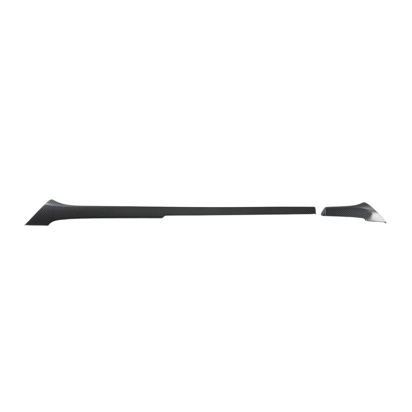 ABS Carbon Dashboard Strip Cover Trim Suitable For Toyota Hilux Revo 2015-2024-4
