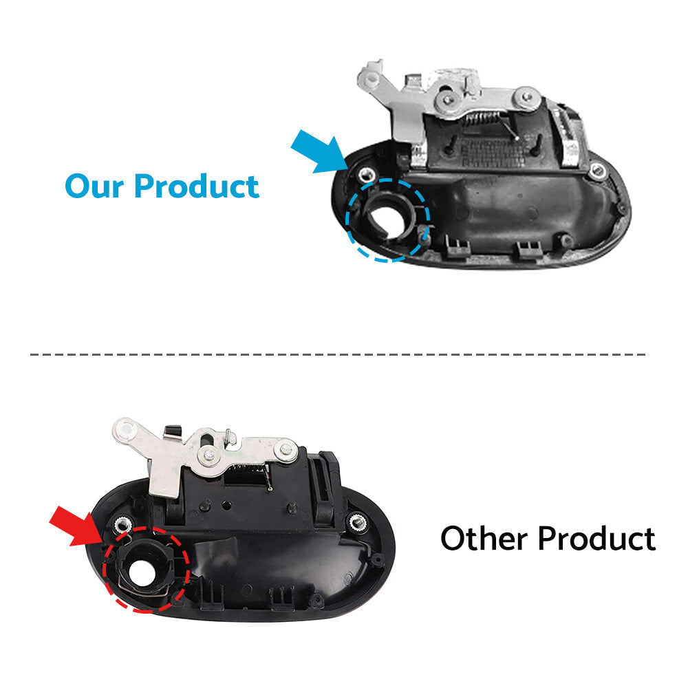 Front Left Outer Door Handle Bolt Type Suitable For Hyundai Excel X3 1997-2000-1