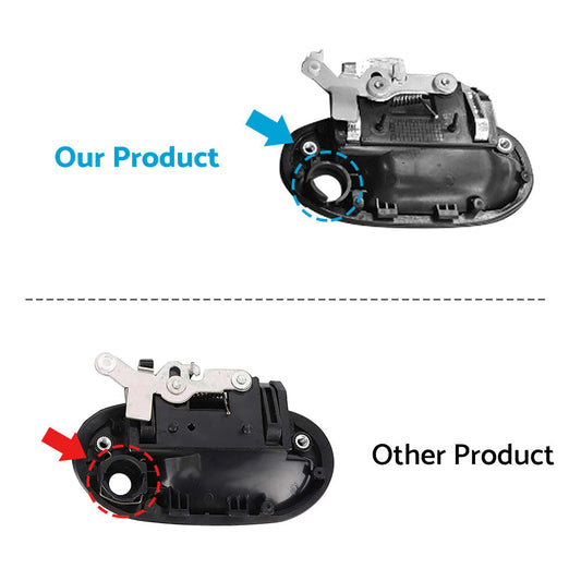 Front Left Outer Door Handle Bolt Type Suitable For Hyundai Excel X3 1997-2000-1