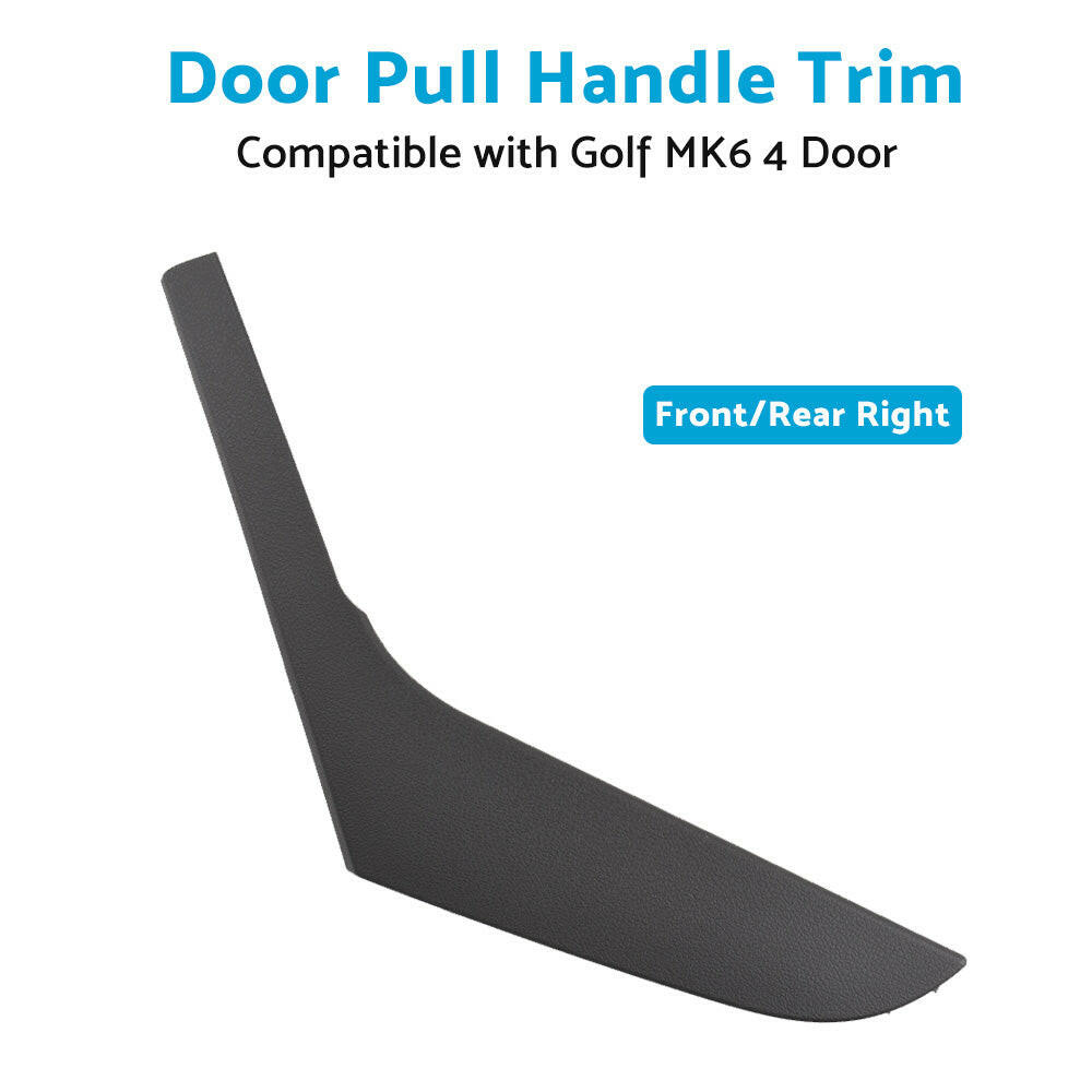 Right Inner Door Trim Pull Handle Cover Suitable For VW Golf MK6 2009-2013-4