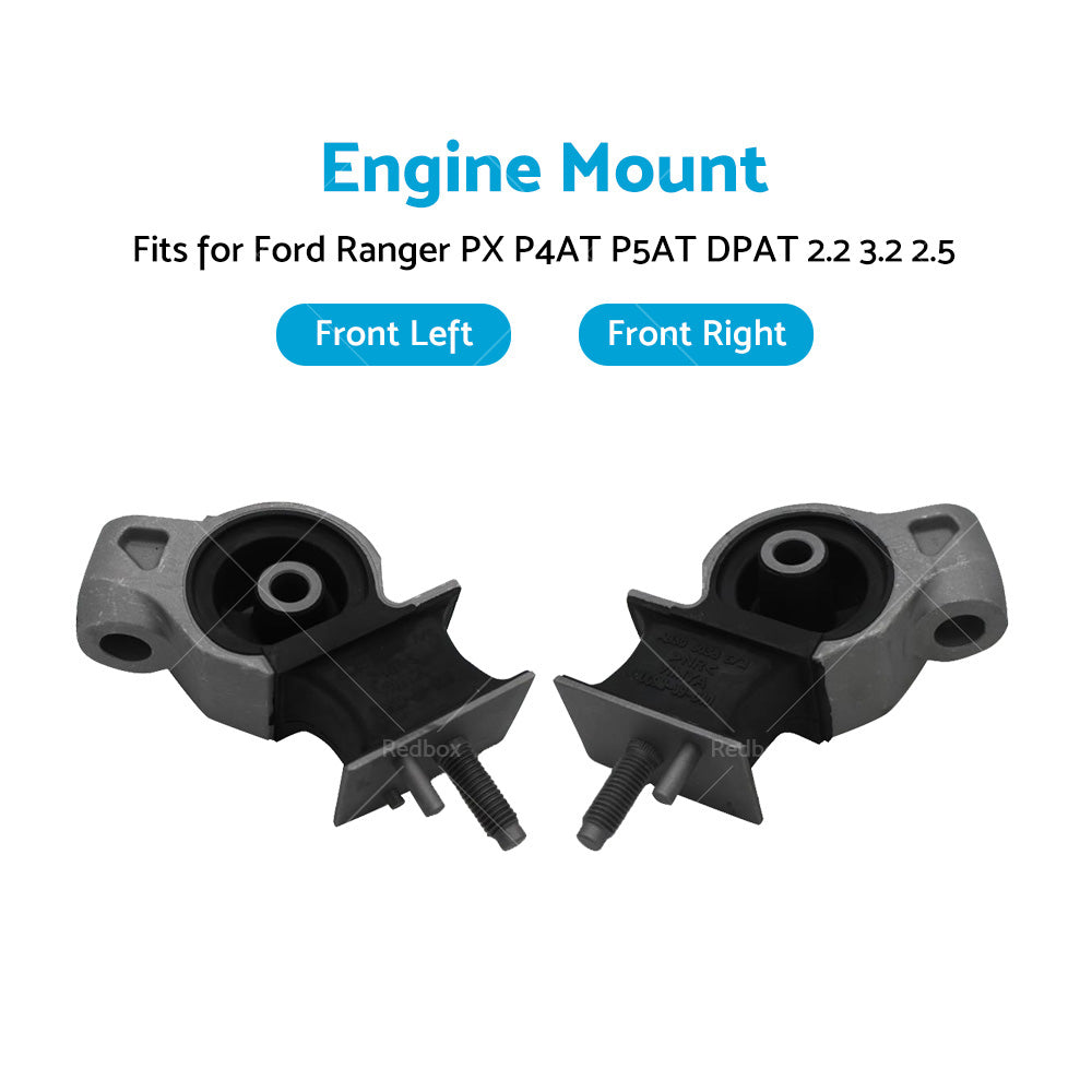 Front LH and RH Engine Mount For Ford Ranger PX P4AT P5AT P4AT DPAT Auto Manual-3