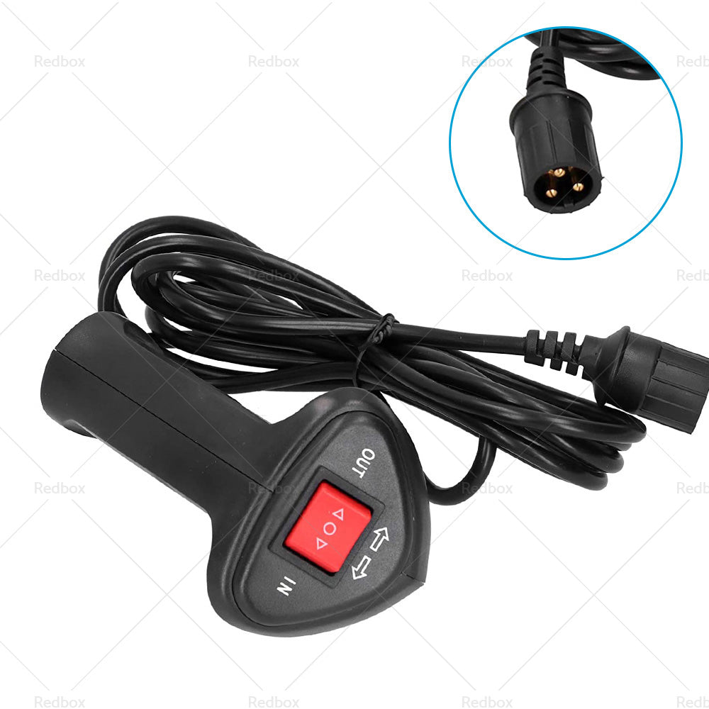 Universal Electric Winch Remote Controller With 9. 2ft Cable Car Vehicle-3