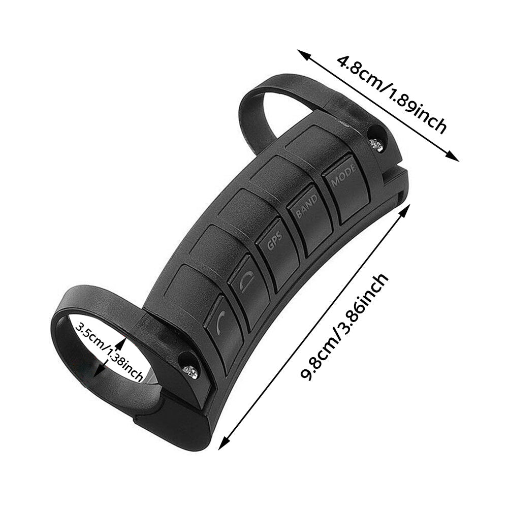 LED Wireless Bluetooth Car Steering Wheel Button Controller Suitable For Auto Stereo-4