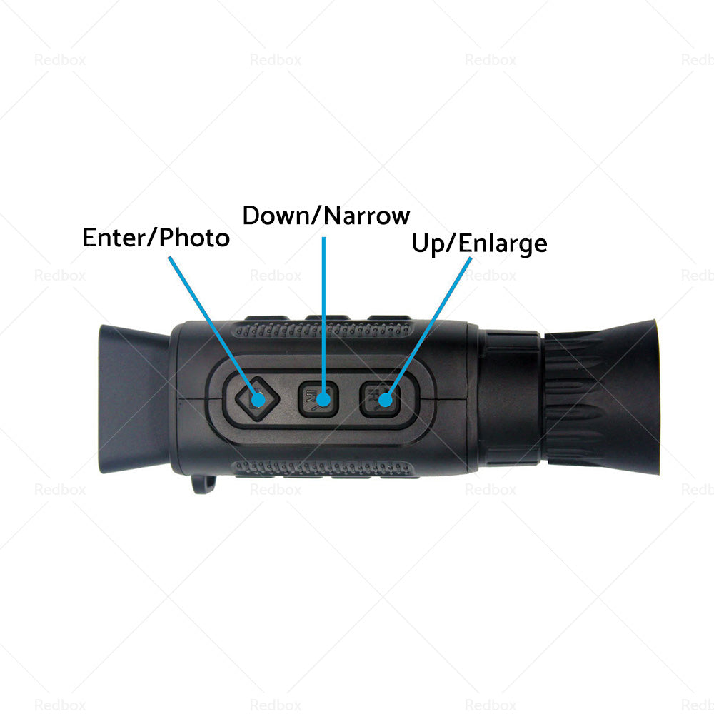IR Night Vision Monocular 5X Zoom Telescope Digital Camera Hunting HD Video 1080-3