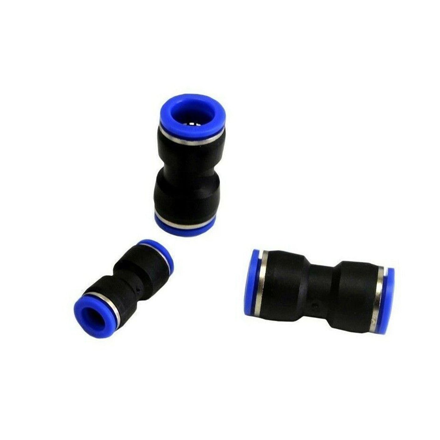 58pcs Air Line Coupler Push in Hose Joiner Metric Quick Connect Kit Nylon Hose-2