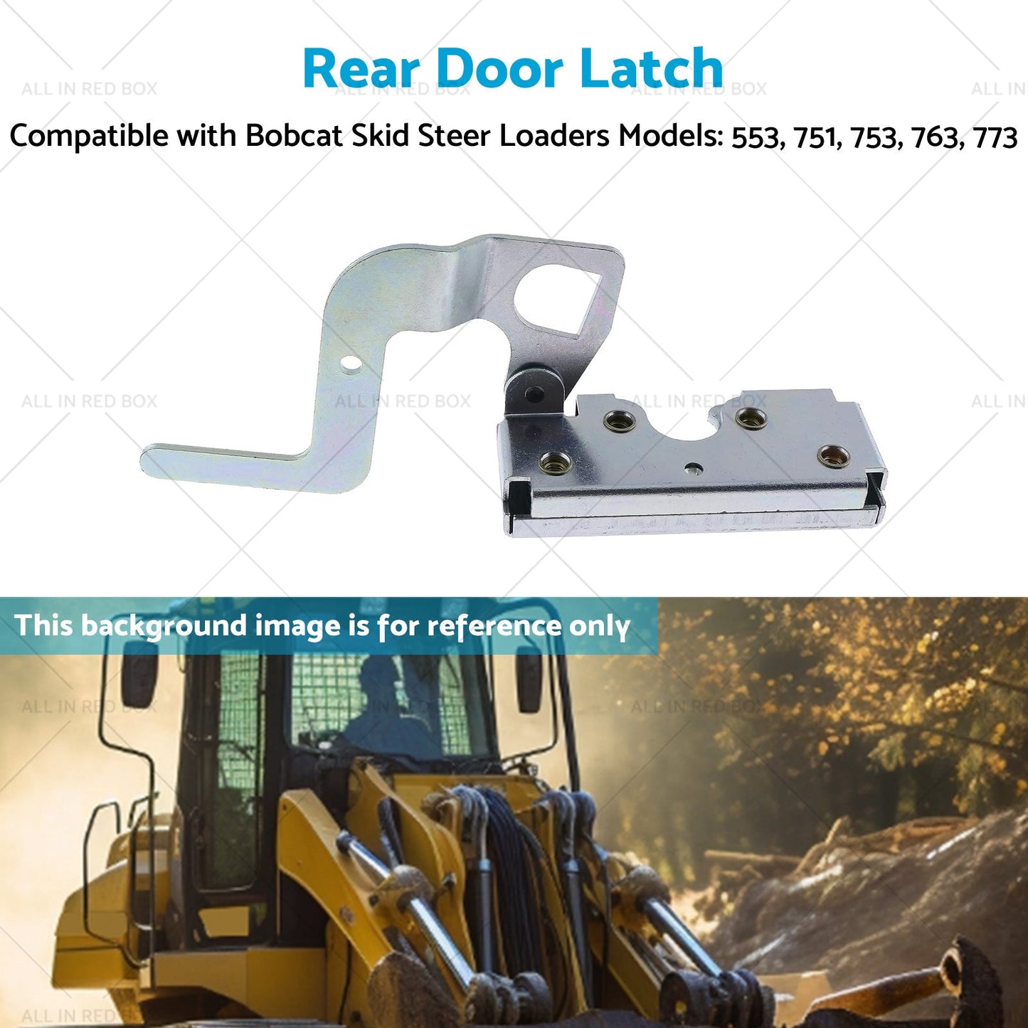 Suitable for Bobcat Rear Engine Door Latch Handle Clasp 6670867 553 751 753 763-4