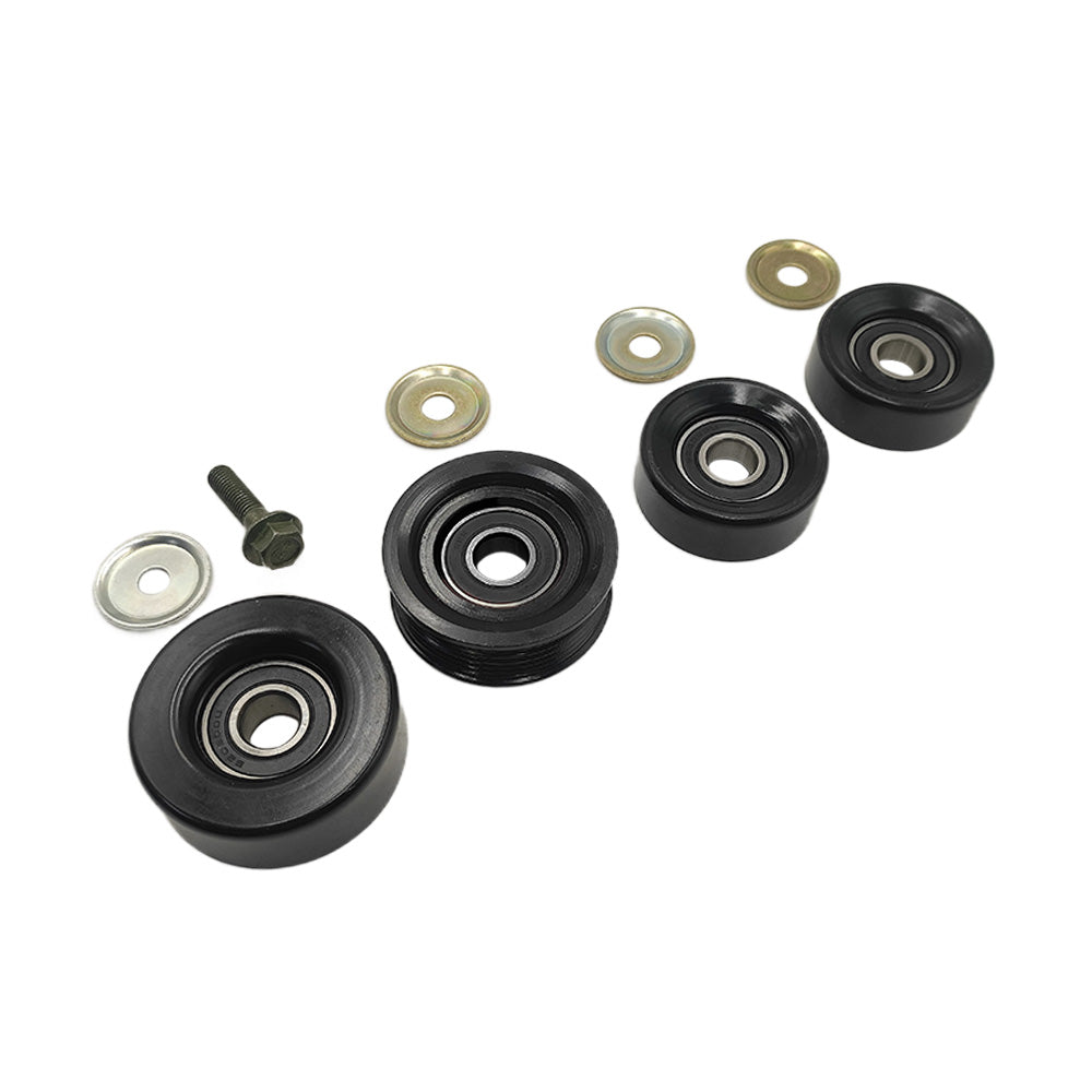 Belt Idler & Pulley Kit Suitable For Holden Commodore VT VX VU VY VZ V8 LS1 LS2 GEN3 5.7 6.0L-4