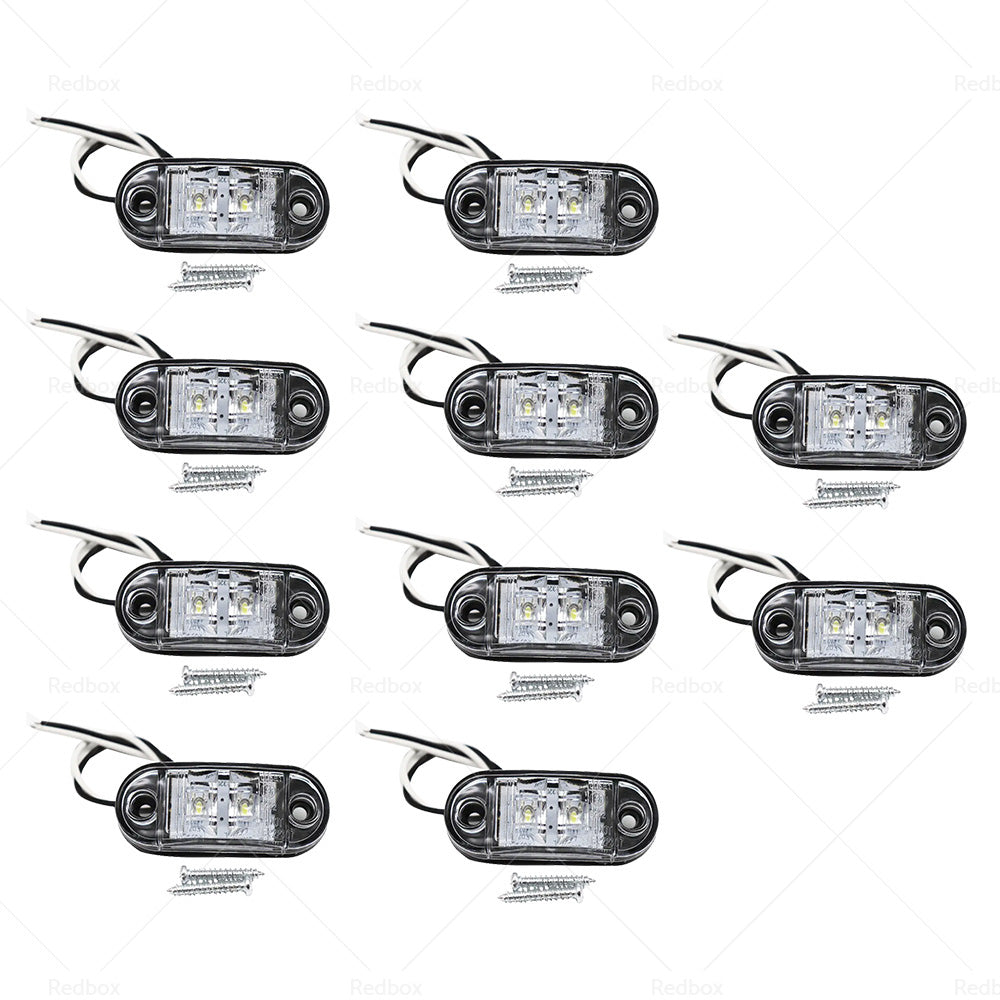 LED Side Marker Clearance Lights Indicators Suitable For Trailer Truck RV 12 24V-1