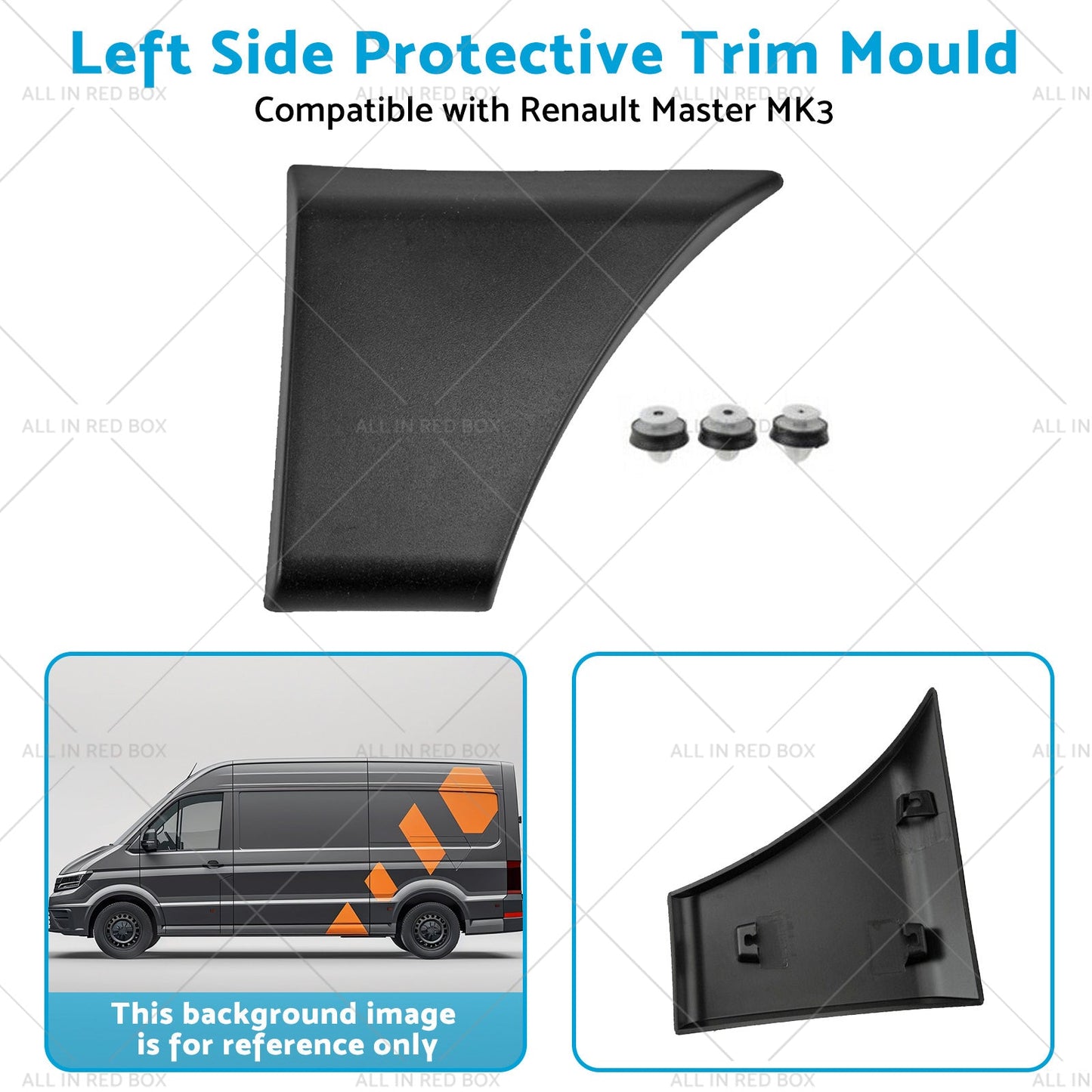 Side Protective Trim Mould Front Of Rear Wheel Suitable for Renault Master MK3-2