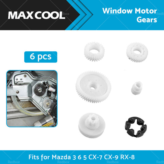 Front Rear Window Motor Gear Regulator Repair Kit For Mazda 3 6 5 CX-7 CX-9 RX-8-1