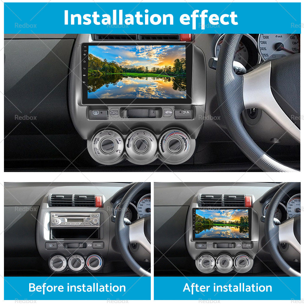 16GB 9inch Android 11 Apple Carplay Stereo GPS Head Unit Suitable For Honda Jazz GD-3