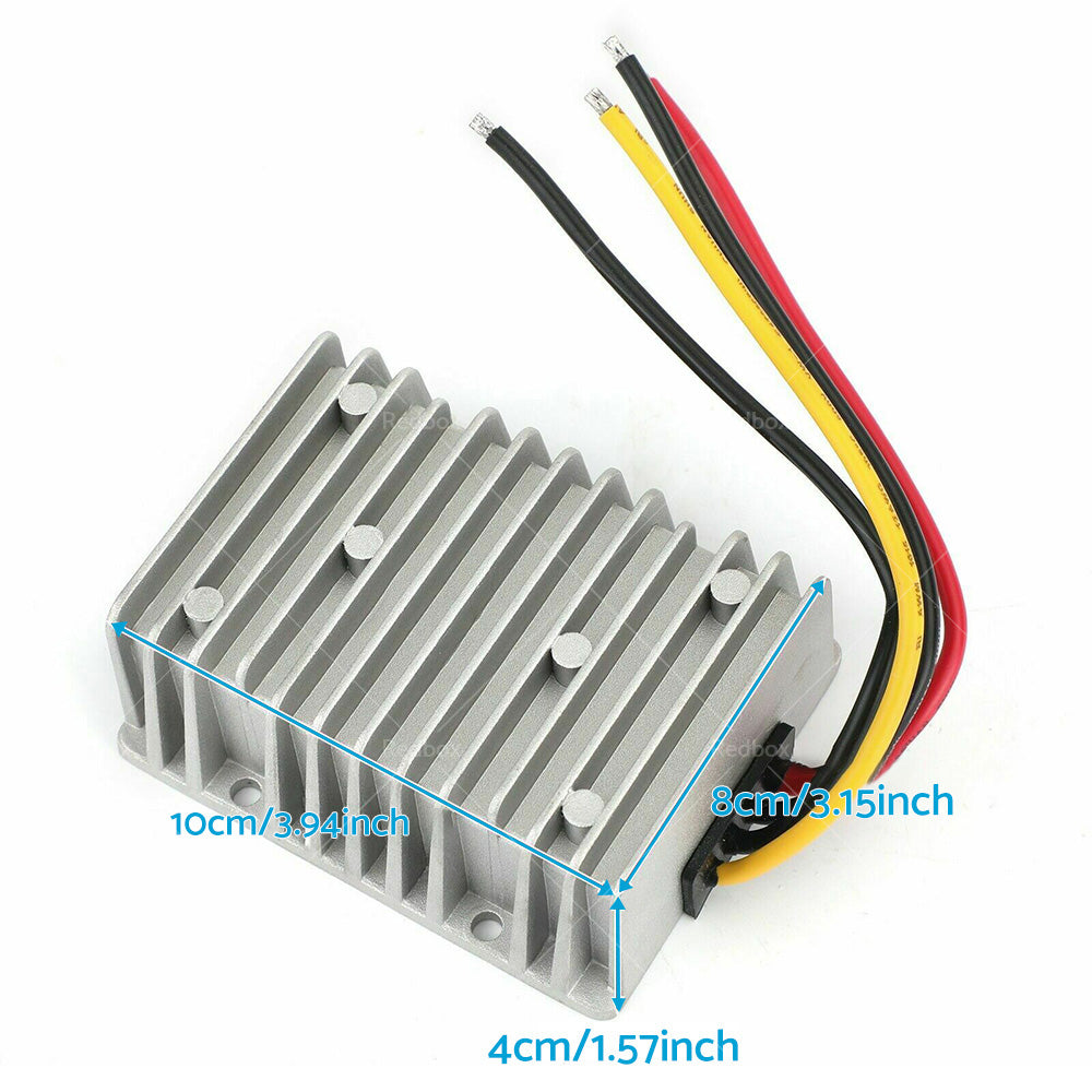 DC or DC Power Converter Regulator 8V-40V Step Down Up to 13.8V 25A 345W Waterproof-2