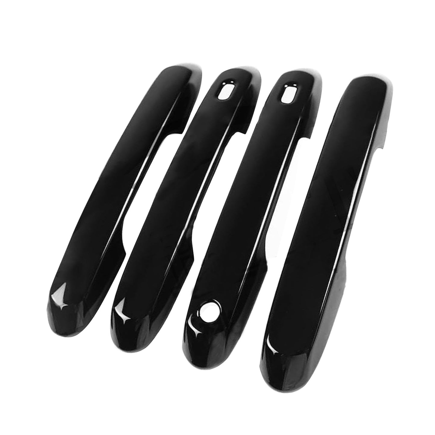Door Handle & Rearview Mirror Cover Suitable For Prado LC250 2024 Glossy Black-2