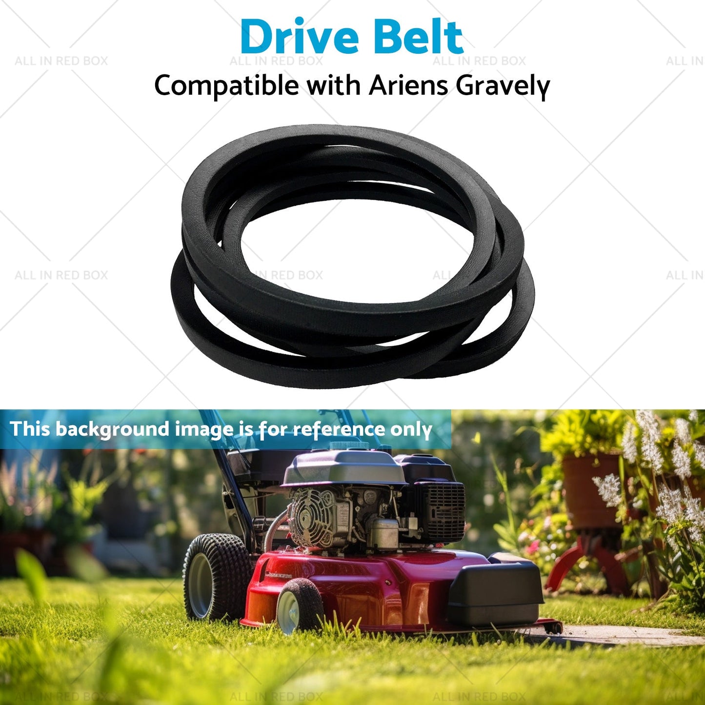 Drive Belt Suitable for Ariens Gravely 7200010 07200010 1 or 2 inch X 53. 74 inch Raw Edge-3