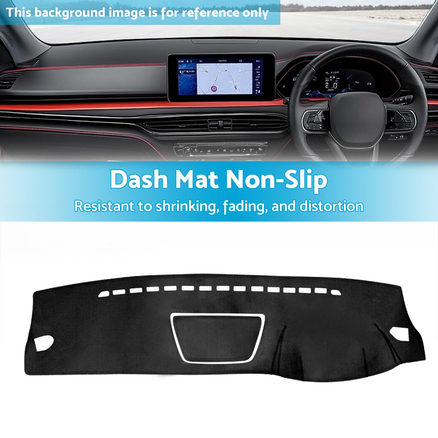 Non-Slip Dash Mat Suitable For GWM Cannon Cannon-L Cannon CC Cannon-L CC 2021-2025-4