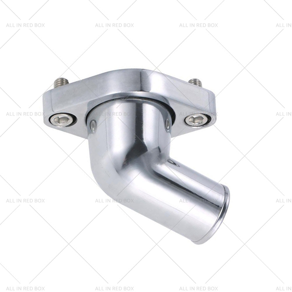 15Degree Polished Swivel Thermostat Housing Water Neck Suitable for Chevy Engine-1