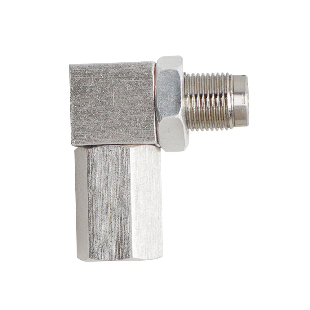 90 Degree Oxygen O2 Sensor Spacer Adapter CEL Eliminator Mini Cat Catalytic Converter-2