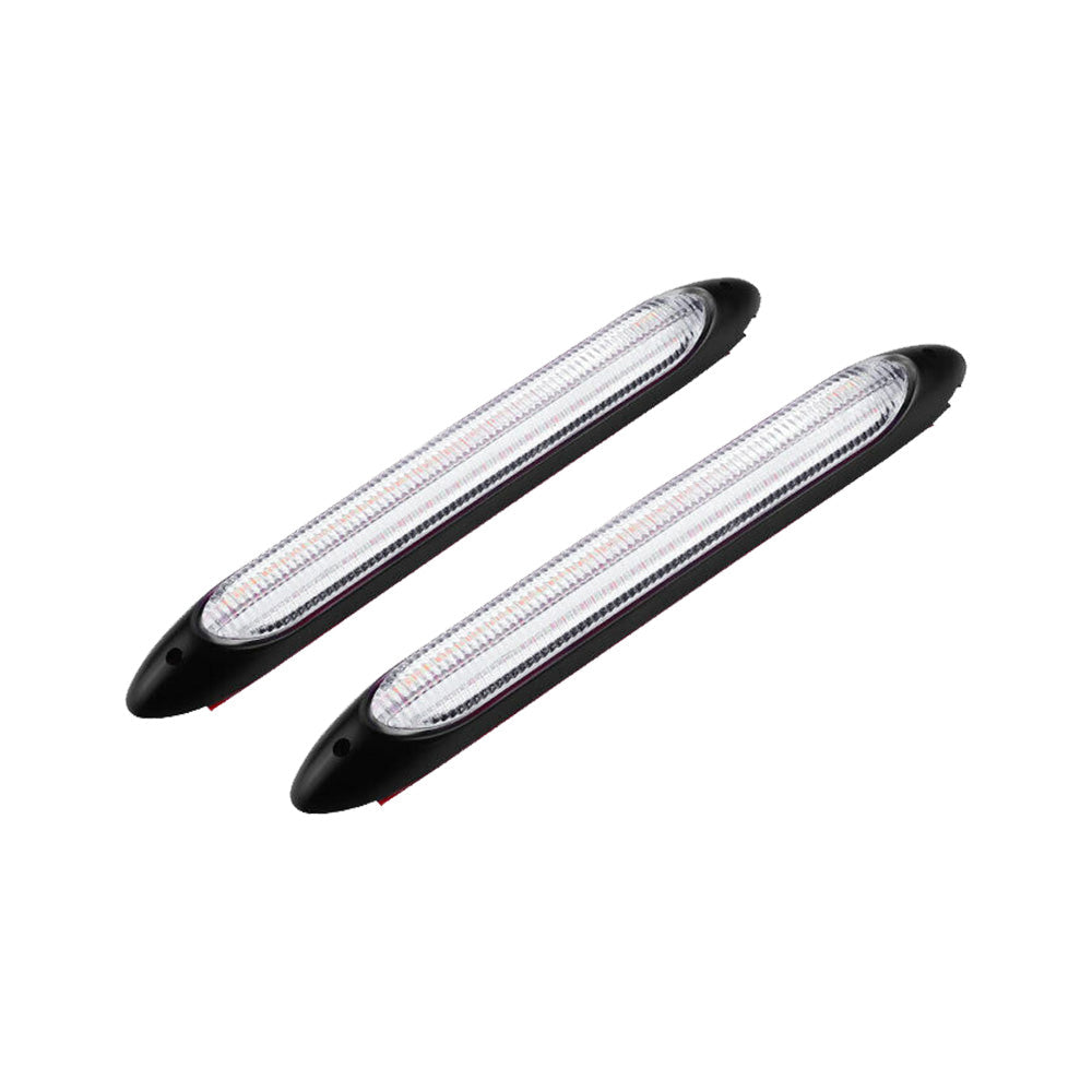 2x 15cm DRL LED Strip Lights Daytime Running Sequential Turn Signal Lamp-2