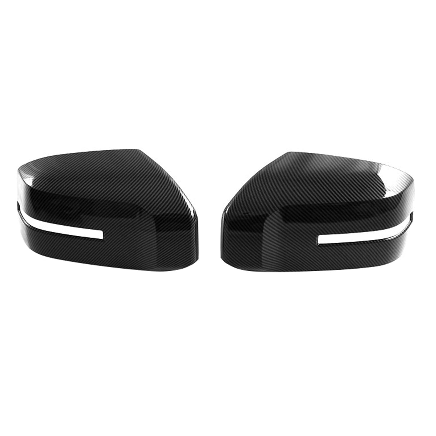 Side Mirror Cover Suitable For Mitsubishi Triton L200 23-25 ABS Carbon Fiber-4