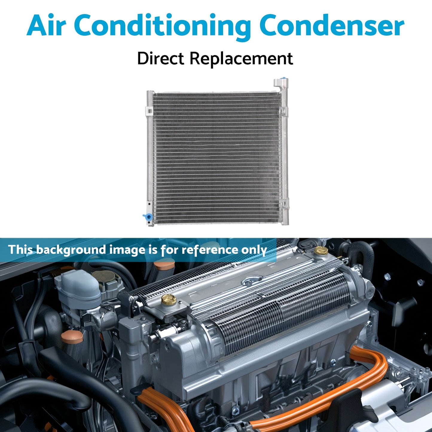 Air Conditioning Condenser Suitable for Honda Civic 1996-2000 80110-S01-A01-4