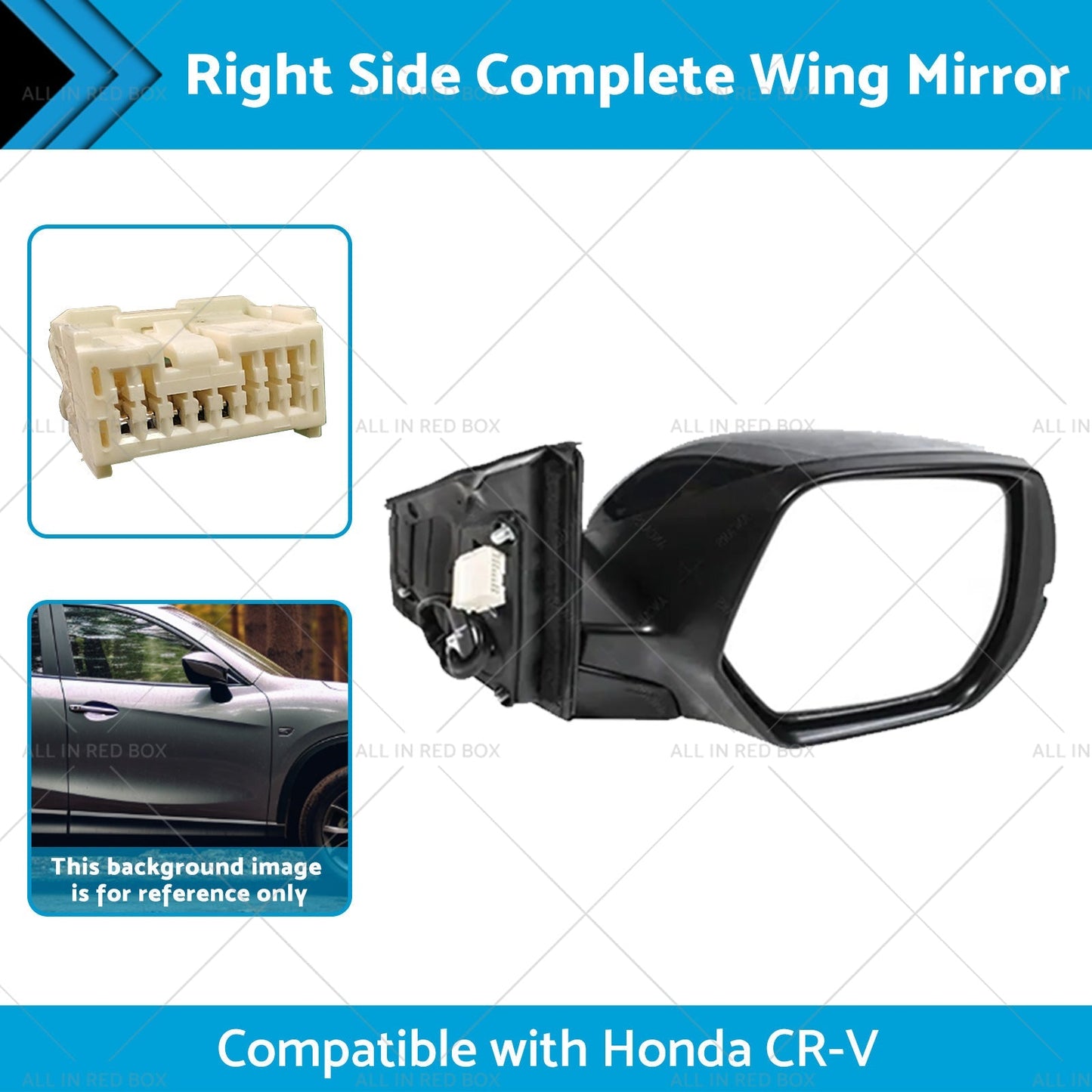 Right Door Mirror Suitable for Honda CRV CR-V RM 2012-2017 Blinker RH-2