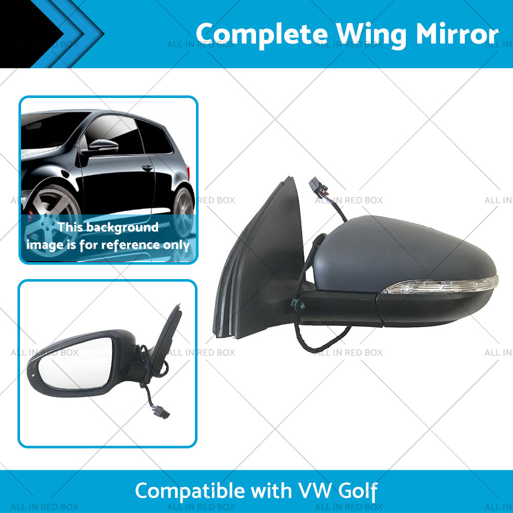NEW LH Door Mirror Suitable for VW Golf MK6 2009-2012 Left Passenger Side-1