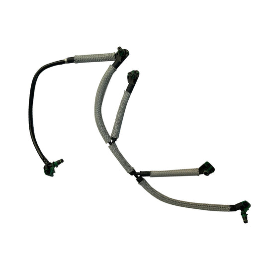 Engine Fuel Injector Leak Off Pipes Installation Parts Set Suitable For C4 C5-1