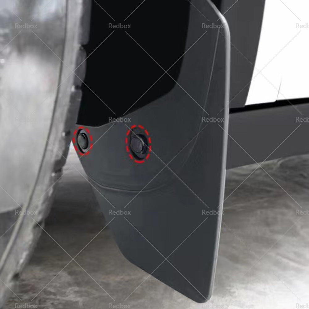 4Pcs FrontRear Mud Flaps Splash Guards Fender TPE Fits For Tesla Model Y-4